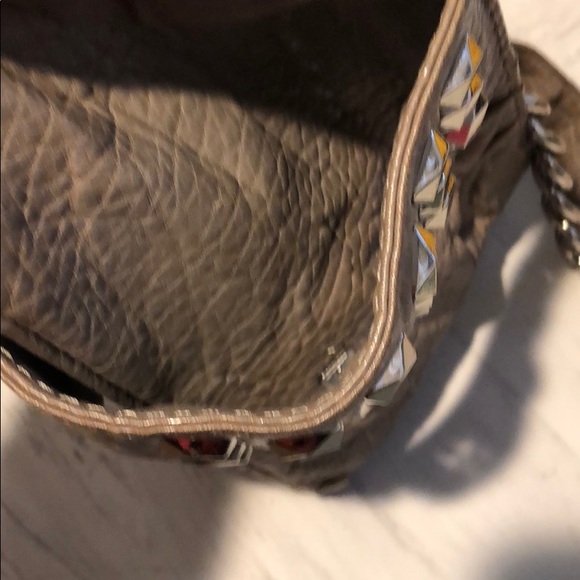 Michele New Gray Handbag. - Picture 5 of 6